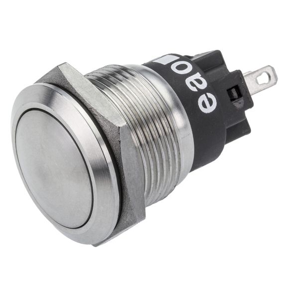 82-5171.1000 - EAO Pushbutton, Series 82, Silver