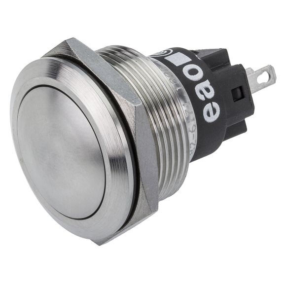 82-6171.1000 - EAO Pushbutton, Series 82, Silver