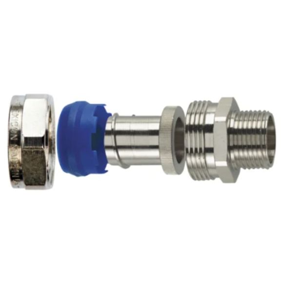 Side view of Atkore Flexicon FSU-C Straight Externally Threaded Conduit Fitting