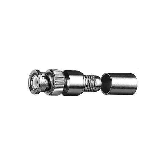 J01002A0054 (100023473) - Telegärtner BNC Series Plug  HDTV 75 Ohm Coaxial Connector