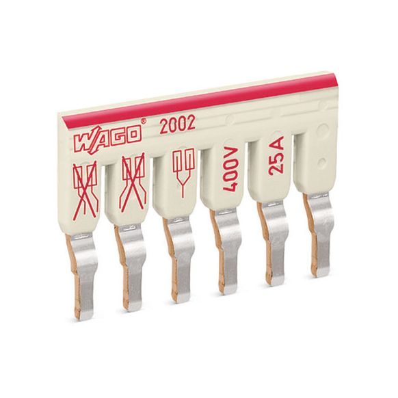 WAGO TOPJOB®S 2002 Series Staggered Jumper 6 Way - 2002-476