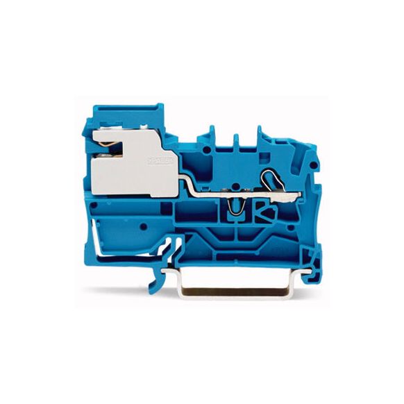 WAGO TOPJOB®S 2002 Series Rail Mounted 1 Conductor N-Disconnect Terminal Block - 2002-7114