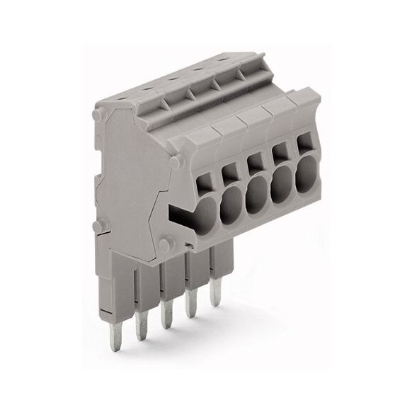 WAGO TOPJOB®S 2004 Series Connector Strip 5 Pole - 2004-555