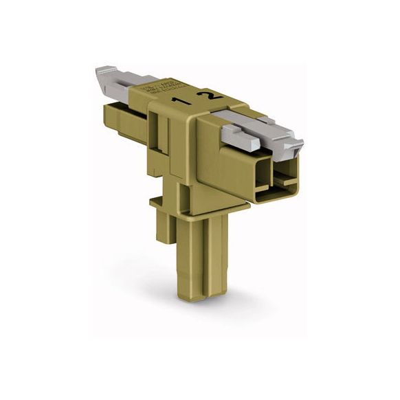 WAGO WINSTA® MINI 890 Series T-Distribution Connector 2 Pole for 'Flying Leads' - 890-1702