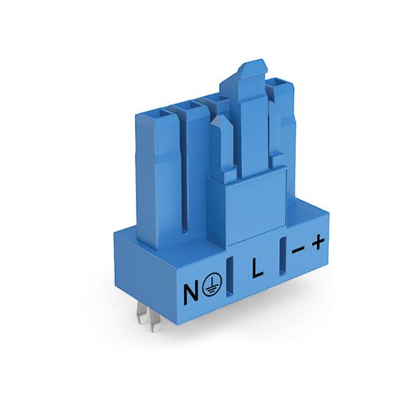 WAGO WINSTA® MINI 890 Series Socket 5 Pole for PCBs - 890-3105