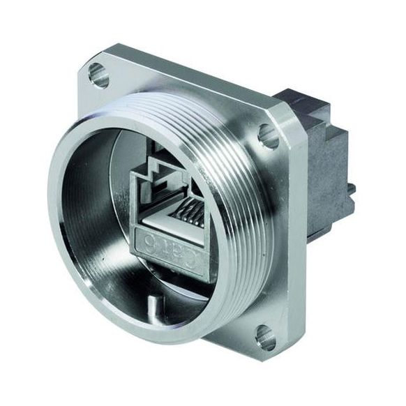 Telegärtner TOC Series Bulkhead Set IP68 AMJ Coupler K Cat.6A Telecommunications Outdoor Connector - J60020A0002