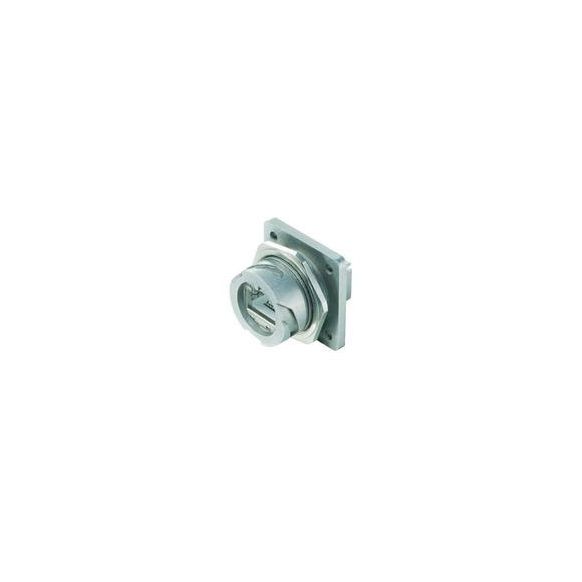 Telegärtner STX Series Variant 1 Bulkhead Set RJ45 Coupler Cat.6 Class EA - J80020A0001