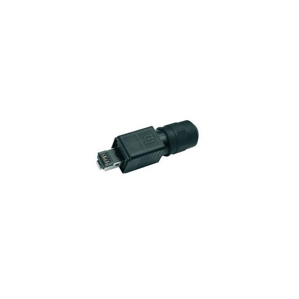 J80026A0015 (100007465) - Telegärtner STX Series Variant 4 RJ45 Plug Set AWG22-26 Cat.6 Class EA Field Assembly