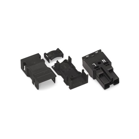 WAGO WINSTA® MIDI 770 Series Plug 2 Pole with Strain Relief Housing - 770-112/041-000