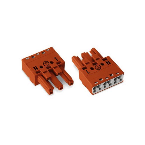WAGO WINSTA® MIDI 770 Series Socket 3 Pole without Strain Relief Housing - 770-1303