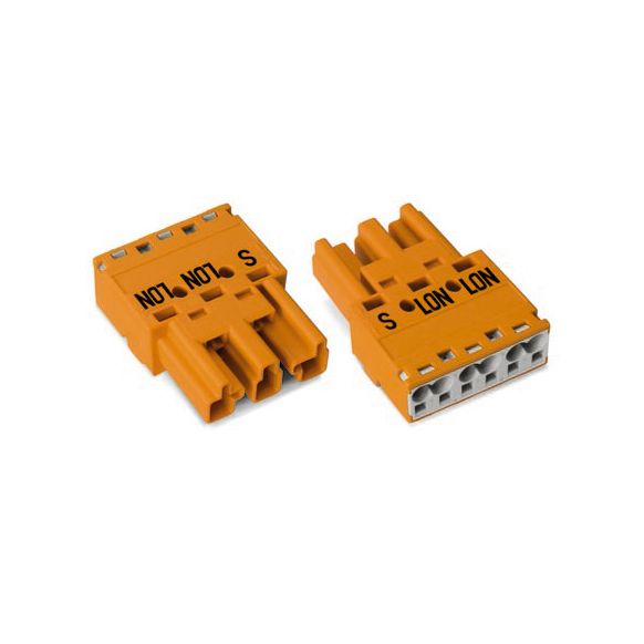 WAGO WINSTA® MIDI 770 Series Plug 3 Pole without Strain Relief Housing - 770-1353