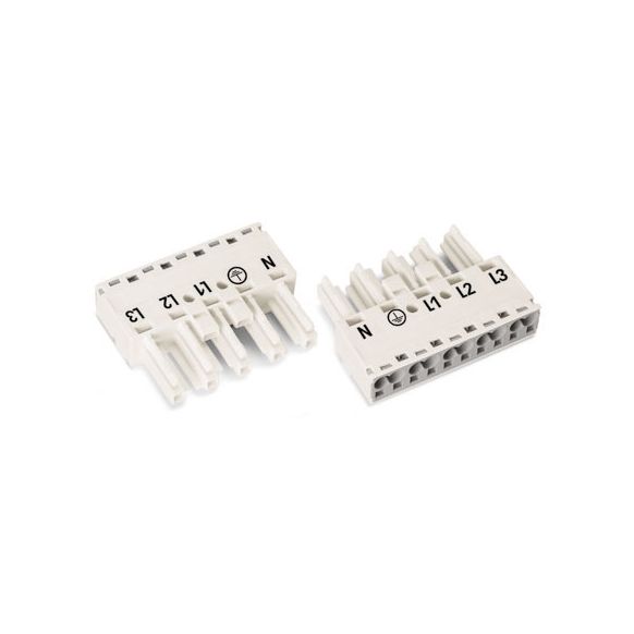 WAGO WINSTA® MIDI 770 Series Socket 5 Pole without Strain Relief Housing - 770-225