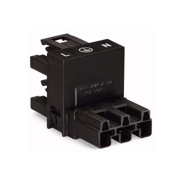 WAGO WINSTA® MIDI 770 Series H-Distribution Connector 3 Pole for 'Flying Leads' - 770-636