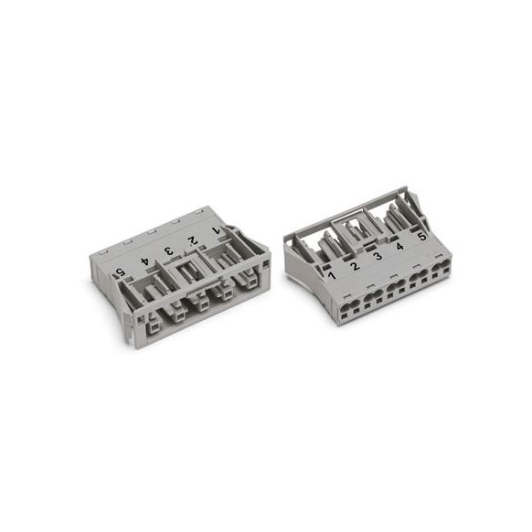 WAGO WINSTA® MIDI 770 Series Socket 5 Pole Snap-In Version - 770-745