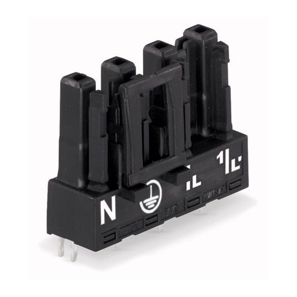 WAGO WINSTA® MIDI 770 Series Socket 4 Pole for PCBs - 770-824