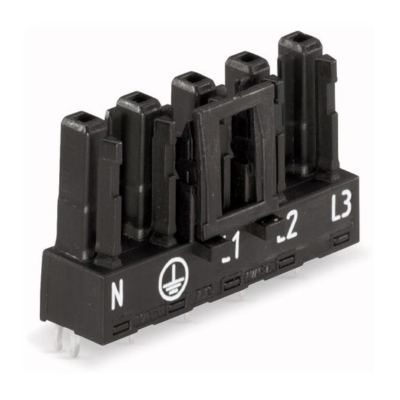 WAGO WINSTA® MIDI 770 Series Socket 5 Pole for PCBs - 770-825