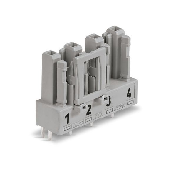 WAGO WINSTA® MIDI 770 Series Socket 4 Pole for PCBs - 770-844