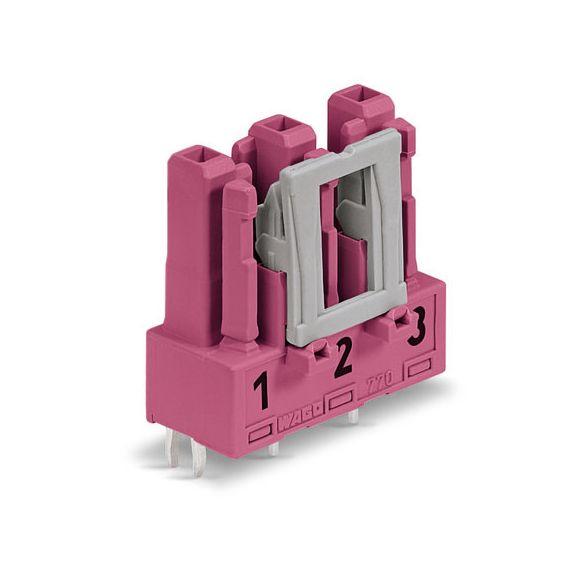 WAGO WINSTA® MIDI 770 Series Socket 3 Pole for PCBs - 770-883/082-000