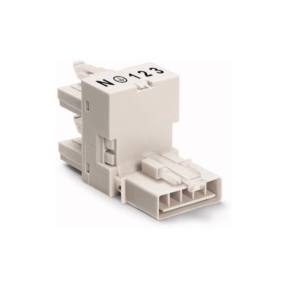 WAGO WINSTA® MINI 890 Series H-Distribution Connector 5 Pole for 'Flying Leads' - 890-980