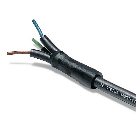 HellermannTyton PST-H Series Heatshrink Tubing - PST-H-1/8-BK