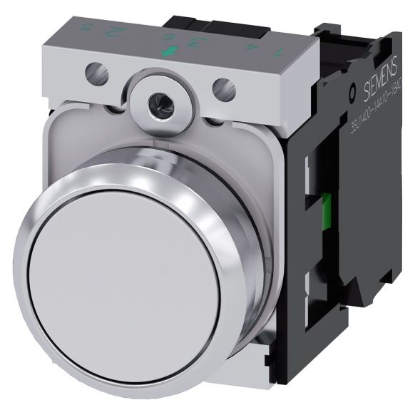 Siemens SIRIUS ACT Series Pushbutton - 3SU1150-0AB60-1BA0