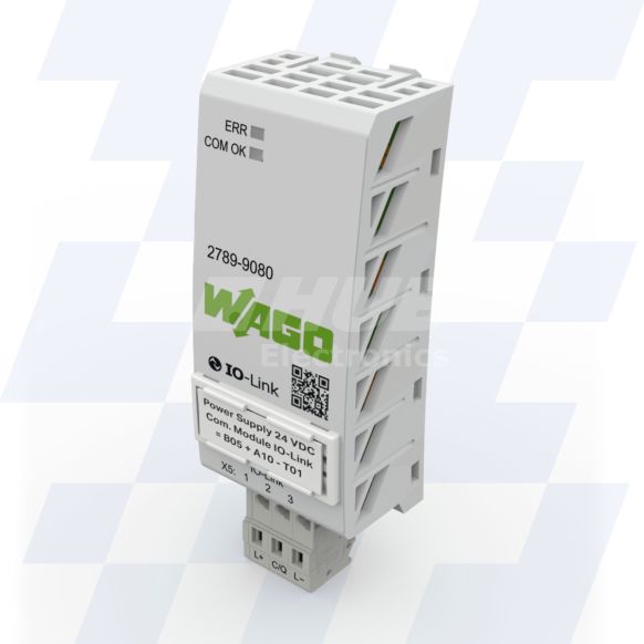 2789-9080 - WAGO IO LINK Communication Module, DC 18 … 30 V, ≤ 0.015A