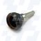 A37-230-6410 - EMCA Straight Braid Tail Adaptor, MIL-DTL-38999 Series III, Olive Drab Zinc Cobalt, Shell Size 19