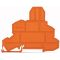 WAGO TOPJOB®S 2002 Series End Plate for Fuse Terminal Blocks - 2002-1092