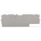WAGO TOPJOB®S 2002 Series 4 Conductor Fuse End and Intermediate Plate - 2002-1891