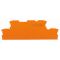 WAGO TOPJOB®S 2002 Series Double-Deck Disconnect End and Intermediate Plate - 2002-2992