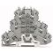 WAGO TOPJOB®S 2002 Series Rail Mounted Triple-Deck Shield/Through/Through Terminal Block Shield/N/L - 2002-3218