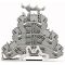 WAGO TOPJOB®S 2002 Series Rail Mounted Triple-Deck Shield/Through/Through Terminal Block Shield/L/L - 2002-3258
