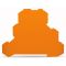 WAGO TOPJOB®S 2002 Series Triple-Deck End and Intermediate Plate - 2002-3292