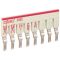 WAGO TOPJOB®S 2002 Series Staggered Jumper 8 Way - 2002-478