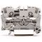 WAGO TOPJOB®S 2004 Series Rail Mounted 2 Conductor Through Terminal Block - 2004-1201
