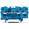 WAGO TOPJOB®S 2004 Series Rail Mounted 3 Conductor Through Terminal Block - 2004-1304