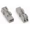 WAGO WINSTA® MINI 890 Series Plug 2 Pole without Strain Relief Housing - 890-252