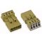 WAGO WINSTA® MINI 890 Series Plug 4 Pole without Strain Relief Housing - 890-274
