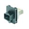 J88074A0000 (100007574) - Telegärtner STX Series Variant 4 Bulkhead Set LC-D Adaptor MM